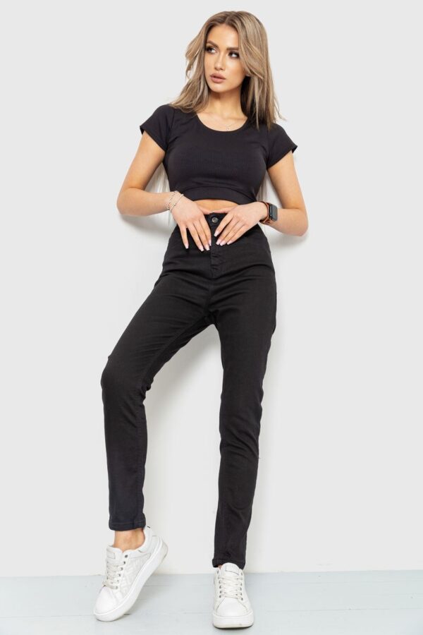 0364f634-b44c-11ed-a582-d8cb8a9c13c3 Джинси жіночі skinny, колір чорний