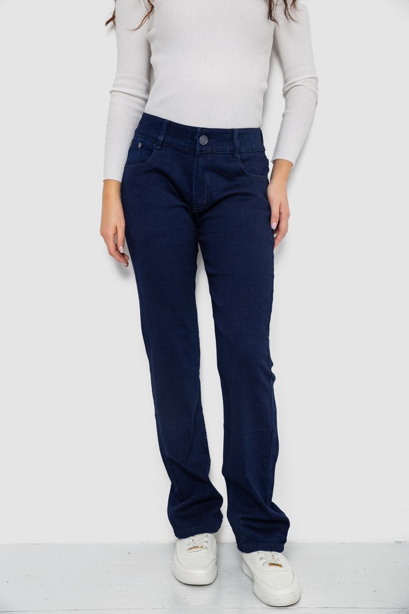 0bcf1242-95e8-11ef-ac2f-0cc47ae7dc54 Джинси жіночі Slim Fit, колір темно-синій