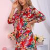 0f3aa6da-e8bc-11ec-a582-d8cb8a9c13c3-2 Міні-сукня в квітковий принт, червоного кольору