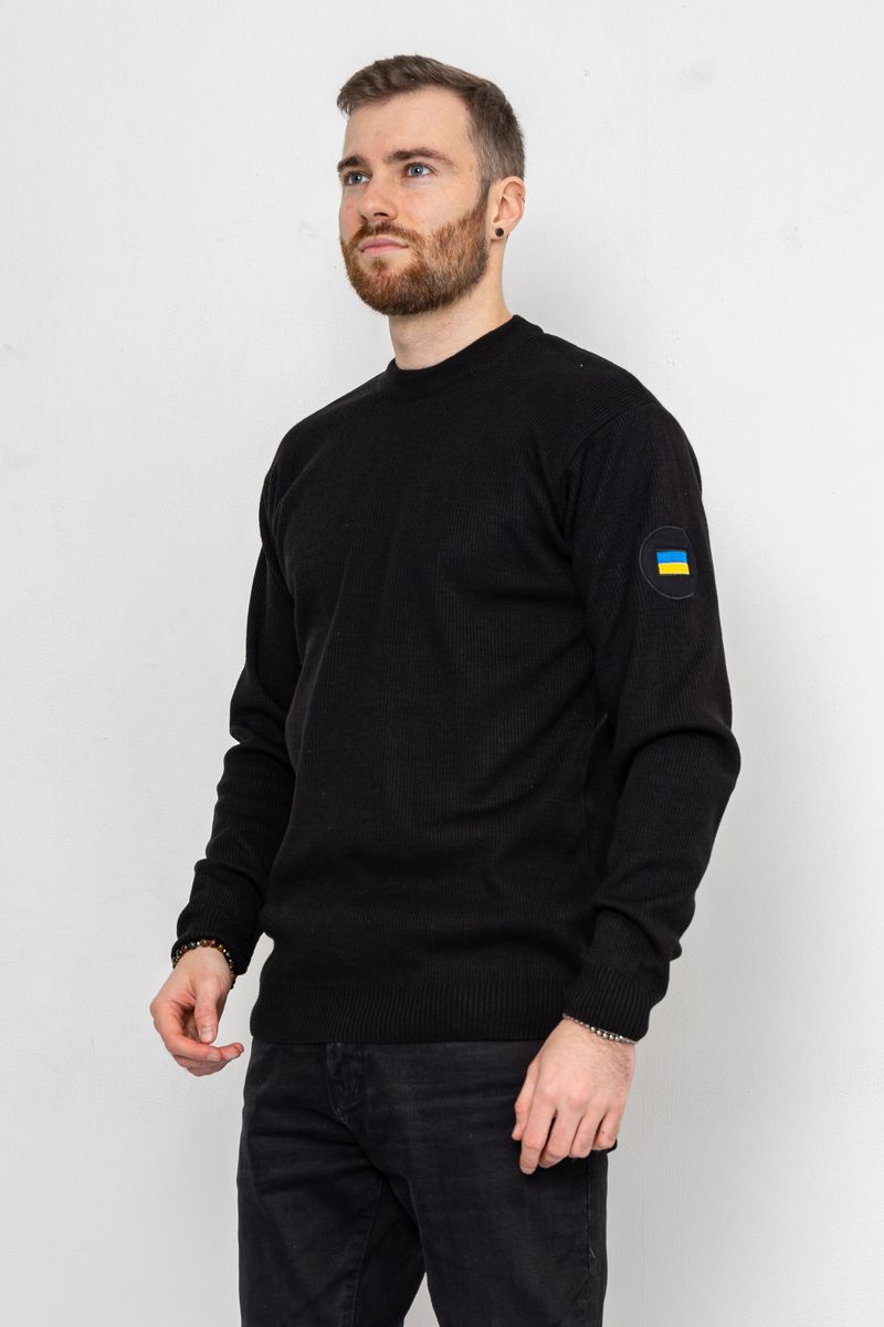 Светр чоловічий, колір чорний