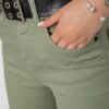 Джинси жіночі Skinny Американки, колір оливковий