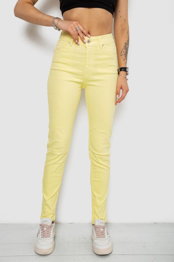 45c3a603-34a6-11f0-ac2f-0cc47ae7dc54 Джинси жіночі Slim Fit, колір жовтий