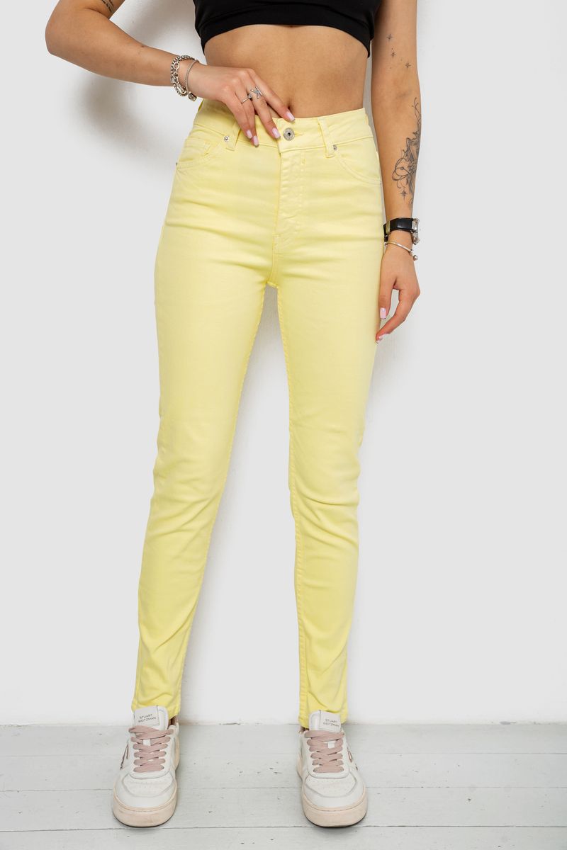 45c3a603-34a6-11f0-ac2f-0cc47ae7dc54 Джинси жіночі Slim Fit, колір жовтий