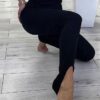 4711821468_trikotazhni-losini-rubchik Трикотажні лосини рубчик зі штрипками "Toffee" | Норма і батал
