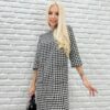 4791564693_suknya-z-printom Сукня з принтом в гусячу лапку "Rosemary" | Норма і батал