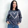 5067036875_uteplenij-svitshot-z Утеплений світшот з принтом "Heart" | Норма і батал