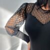 Жіночий боді з об'ємними рукавами "Diamond"