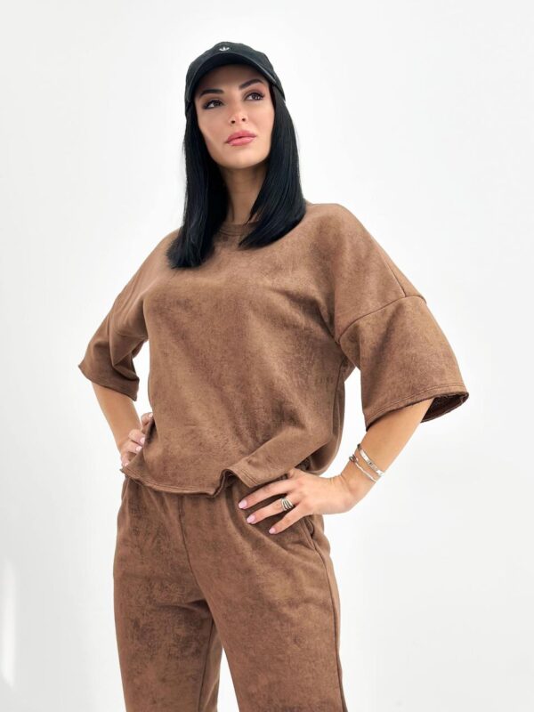 5650805573_zhinochij-kostyum-z Жіночий костюм з турецької двонитки петля з ефектом tie dye "George"| Норма