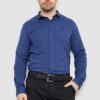 604efcb8-e0c4-11f0-ac30-0cc47ae7dc54-5-1 Сорочка чоловіча однотонна з принтом, колір синій