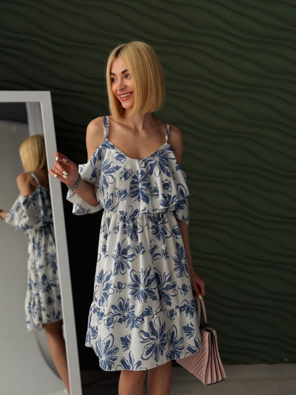 7440270935_zhinocha-suknya-sarafan-na Жіноча сукня-сарафан на бретельках "Beauty"| Норма і батал