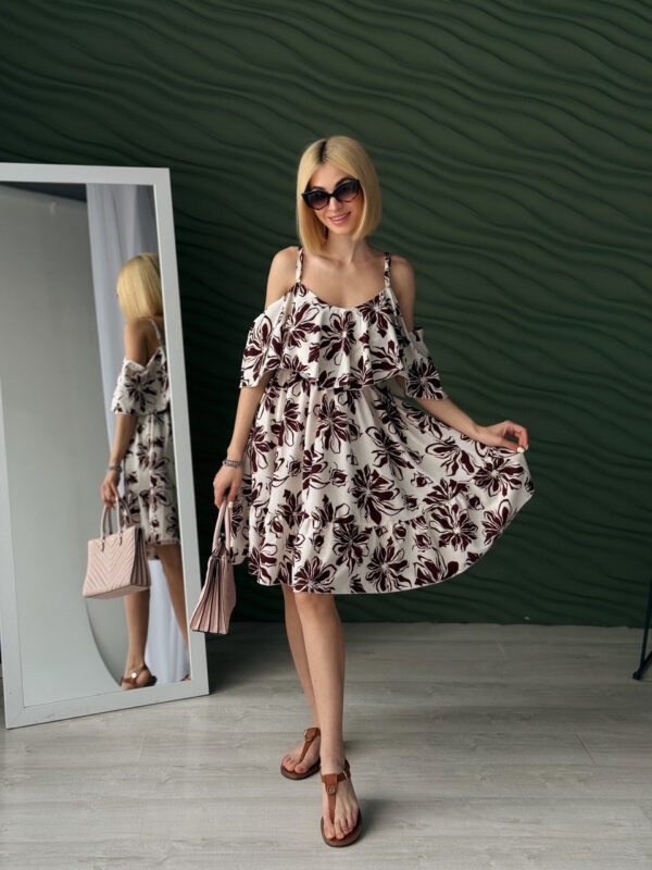 7440273543_zhinocha-suknya-sarafan-na Жіноча сукня-сарафан на бретельках "Beauty"| Норма і батал