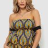 7b0ff7f6-dc95-11ee-8588-d8cb8a9c13c3 Топ жіночий різнокольоровий, колір різнобарвний