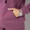 Спорт костюм жіночий на флісі, колір сливовий