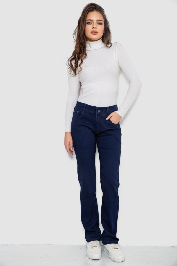 976e2ab9-95ec-11ef-ac2f-0cc47ae7dc54-1 Джинси жіночі Slim Fit, колір темно-синій