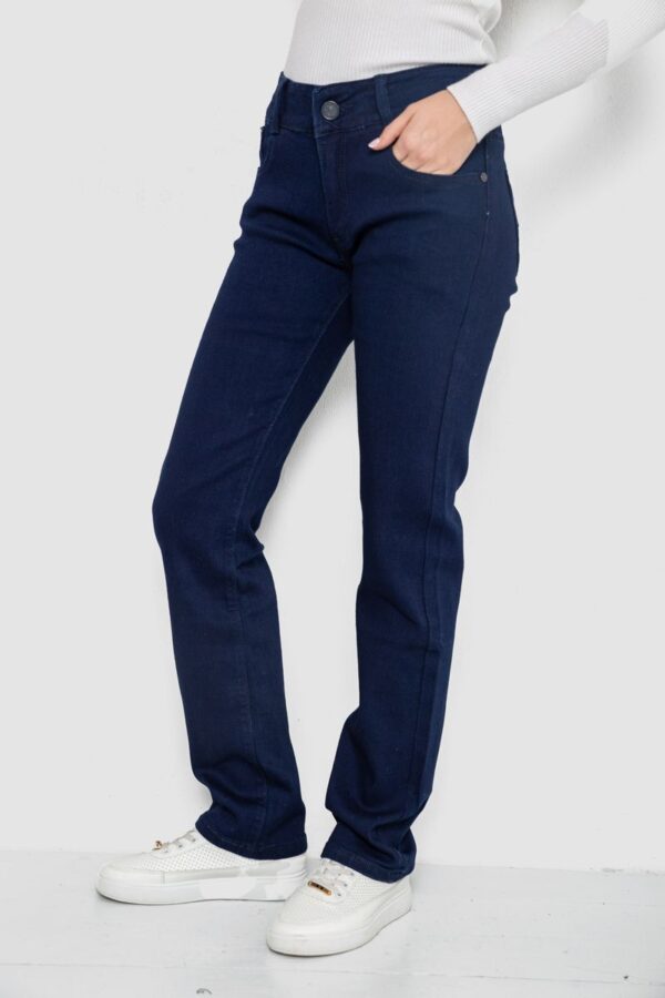 976e2ab9-95ec-11ef-ac2f-0cc47ae7dc54-2 Джинси жіночі Slim Fit, колір темно-синій