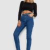 cc486744-679e-11ef-8588-d8cb8a9c13c3-1 Джинси жіночі Mom-fit стрейч, колір синій
