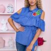 cf08d8fb-cd1d-11eb-b1e0-d8cb8a9c13c3-11 Ошатна блуза з рюшею, кольору джинс