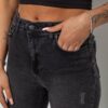 Джинси жіночі однотонні Skinny, колір сірий