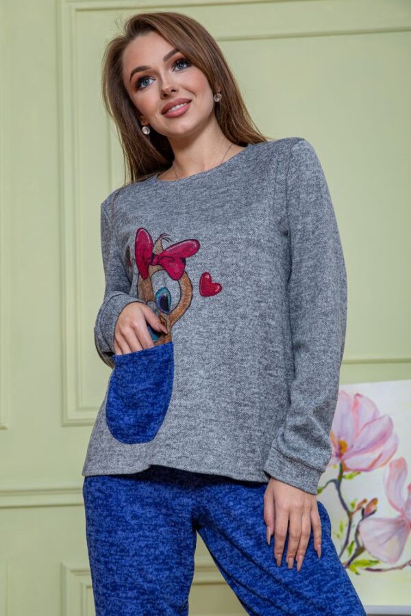 fbb0aac7-2ff9-11ec-b1e0-d8cb8a9c13c3-15 Жіночий костюм штани + кофта, сіро-синього кольору